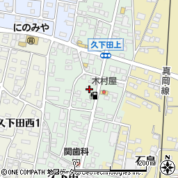 栃木県真岡市久下田889周辺の地図