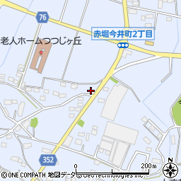 群馬県伊勢崎市赤堀今井町1丁目308周辺の地図