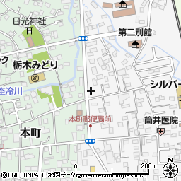 栃木県栃木市神田町5-2周辺の地図