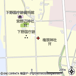 栃木県栃木市田村町307周辺の地図