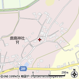 茨城県桜川市福崎536周辺の地図