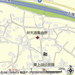 長野県東御市和7774周辺の地図