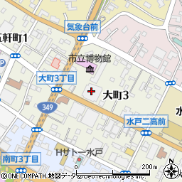 ＮＴＴコム茨城水戸ビル周辺の地図