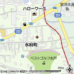 茨城県水泳連盟周辺の地図