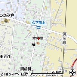 栃木県真岡市久下田884-1周辺の地図