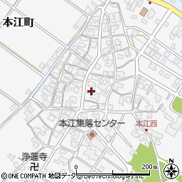 石川県小松市本江町タ周辺の地図
