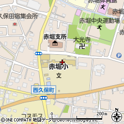 市立赤堀小学校周辺の地図