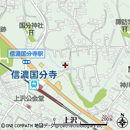 長野県上田市国分625-15周辺の地図