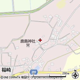 茨城県桜川市福崎540周辺の地図