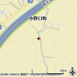 栃木県栃木市小野口町691周辺の地図