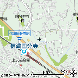 長野県上田市国分625-12周辺の地図