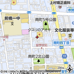 長寿庵支店周辺の地図