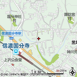 長野県上田市国分617周辺の地図