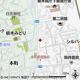 栃木県栃木市神田町5-4周辺の地図