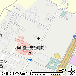 小山富士見台病院周辺の地図