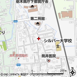 栃木県栃木市神田町5-32周辺の地図