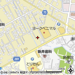 栃木県栃木市祝町5周辺の地図
