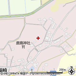 茨城県桜川市福崎556周辺の地図