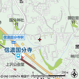 長野県上田市国分625-7周辺の地図