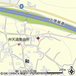 長野県東御市和7714周辺の地図