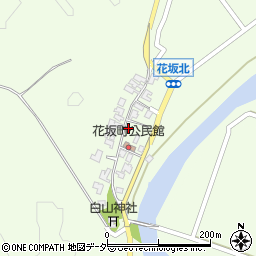 石川県小松市花坂町ト周辺の地図