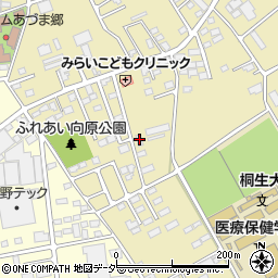 桐丘学園桐生第一高等学校ＧｒｅｅｎＦｒｉｅｎｄＤｏｒｍｉｔｏｒｙ周辺の地図