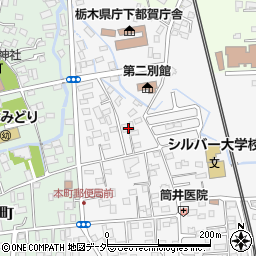 栃木県栃木市神田町5-37周辺の地図