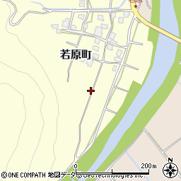 石川県白山市若原町ロ周辺の地図