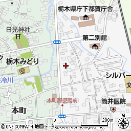 栃木県栃木市神田町5-7周辺の地図
