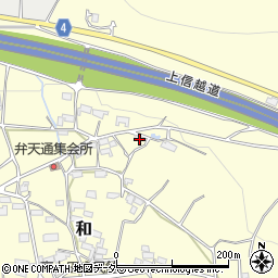長野県東御市和7716-1周辺の地図