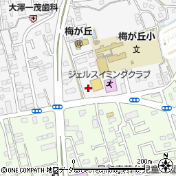 ユニクロ水戸姫子店駐車場周辺の地図
