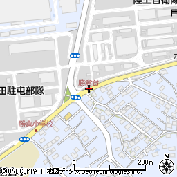 勝倉台周辺の地図