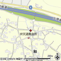 長野県東御市和7738周辺の地図