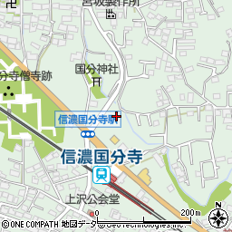 長野県上田市国分1172周辺の地図