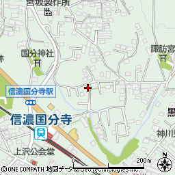長野県上田市国分624周辺の地図