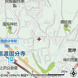 長野県上田市国分623周辺の地図