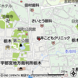 栃木県栃木市旭町28-13周辺の地図