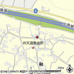 長野県東御市和7741周辺の地図