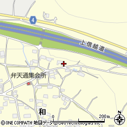 長野県東御市和7725周辺の地図