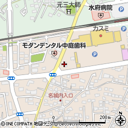 美容プラージュ　水戸赤塚店周辺の地図