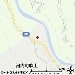 石川県白山市河内町吹上イ周辺の地図