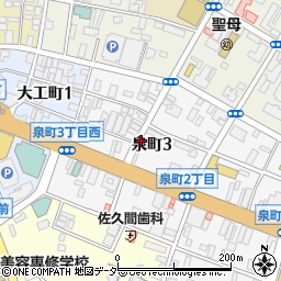 茨城オート株式会社　タクシー営業所周辺の地図