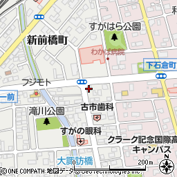 札幌宮の森珈琲 前橋店周辺の地図