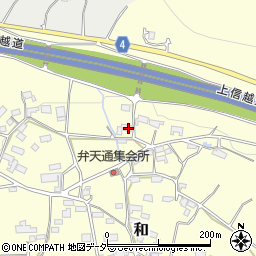 長野県東御市和7741-1周辺の地図