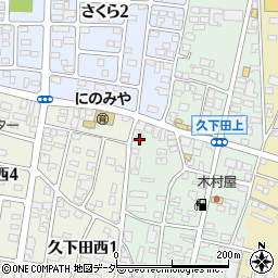 栃木県真岡市久下田1395-1周辺の地図