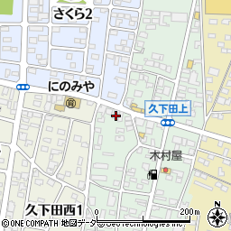 栃木県真岡市久下田1390周辺の地図