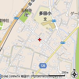 栃木県佐野市多田町1028周辺の地図