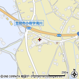 茨城県笠間市小原4400周辺の地図