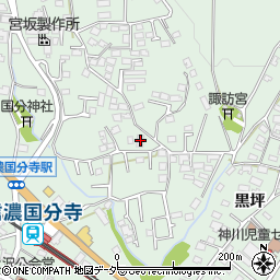 長野県上田市国分641周辺の地図