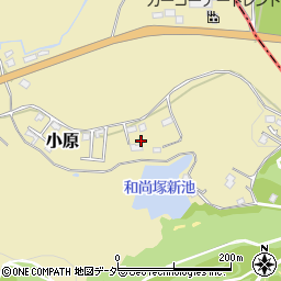 茨城県笠間市小原4286周辺の地図